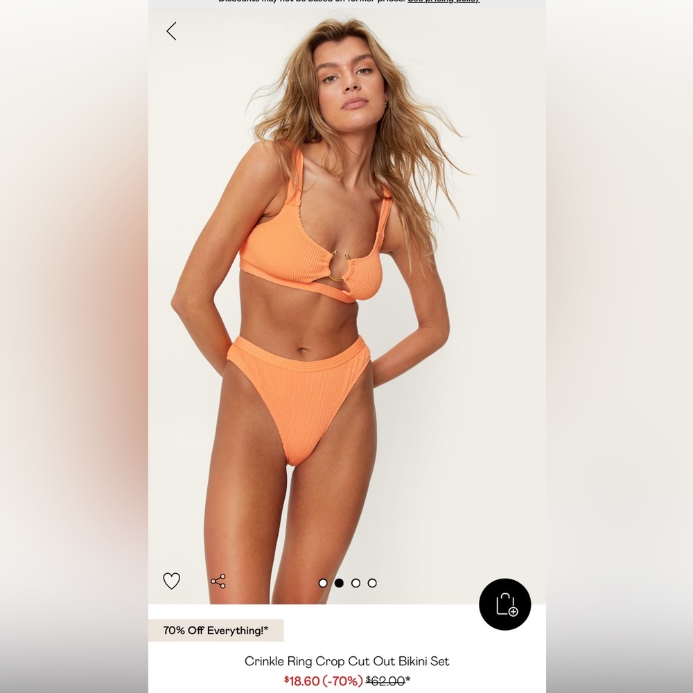 Nasty Gal NWT Bikini